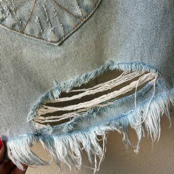 ROLLAS DUSTERS SHORT in LAYLA BLEACH (Size:31) - Picture 10 of 12